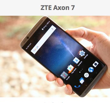 Free ZTE Axon 7 Phone