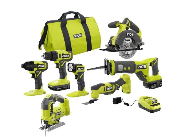 Freebies In Your Mail Sweeps Ryobi 18-Volt 6 Tool Combo Kit Giveaway