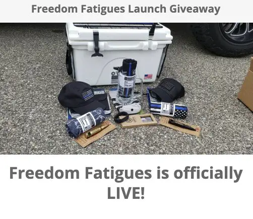 Freedom Fatigue Launch Giveaway
