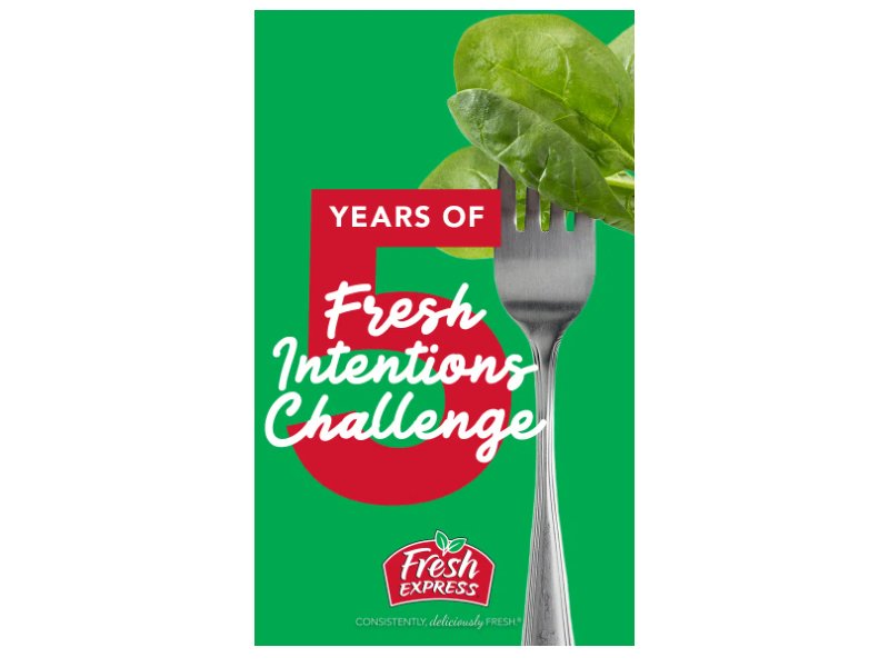 Fresh Express Fresh Intentions 2024 Challenge - Win A Gift Card, Pickleball Paddle Set & More
