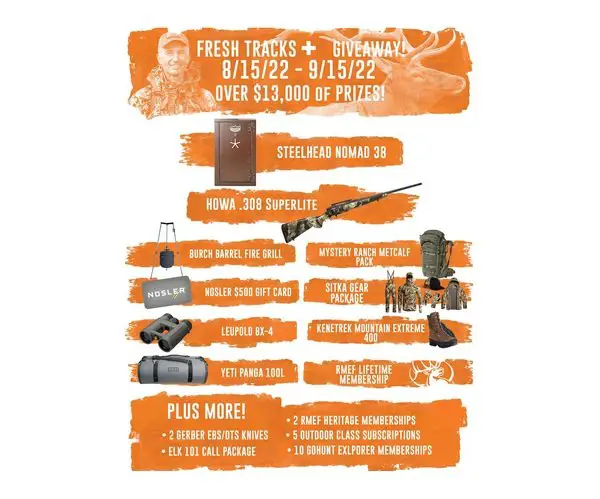 Fresh Tracks+ Sweepstakes - Win a Gun Safe with Custom Paint Job and More