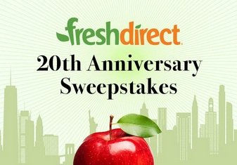 FreshDirect Anniversary Sweepstakes - Win A $10,000 Gift Card!
