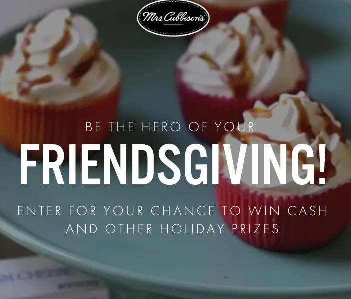 Friendsgiving Hero $3,600 Sweepstakes