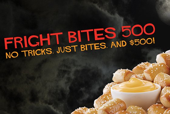 The Fright Bites 500 Sweepstakes - CASH