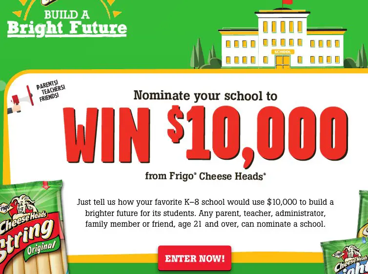 Frigo Cheese Heads Build a Bright Future Contest