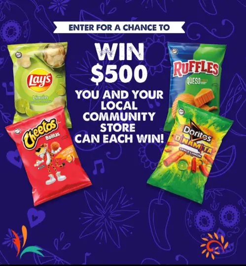 Frito-Lay 'Celebrate Your Cooltura' Sweepstakes - Win A $1,000 American Express Gift Card For You & Your Local Store (7 Winners)