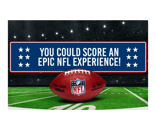 Frito-Lay Epic Experiences Sweepstakes - Epic NFL Fan Experience, Super Bowl LX Tickets & More Up For Grabs