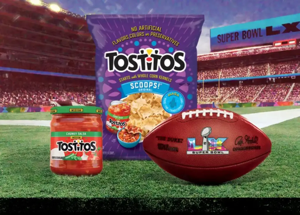 Frito-Lay Super Bowl LX Tostitos Challenge Sweepstakes – Win A Trip For Two To Attend Super Bowl LX & More (38 Winners)