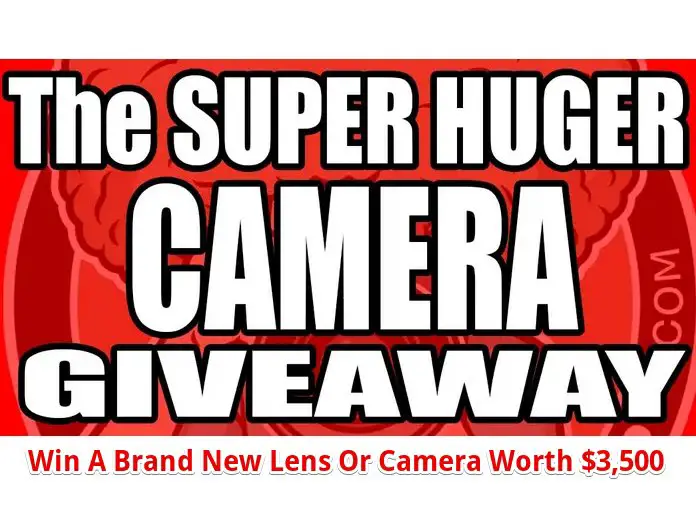 FroKnowsPhoto 2023-24 SUPER MEGA Giveaway - Win A Brand New Lens Or Camera Worth $3,500