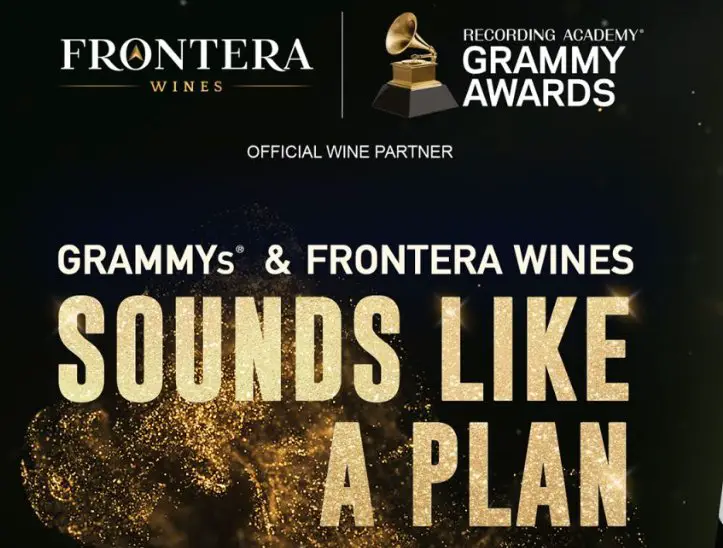 Frontera Wines Frontera Celebrates The Grammys Sweepstakes - Win A  Free Trip To The 2023 Grammys