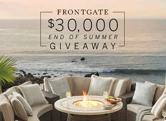 Frontgate $30,000 End Of Summer Giveaway - Win A $10,000 Frontgate Shopping Spree