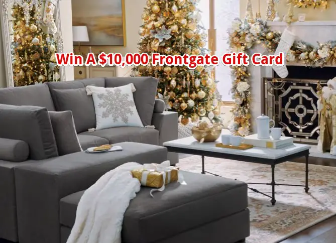 Frontgate Holiday Homegating Giveaway - Win A $10,000 Frontgate Gift Card (3 Winners)