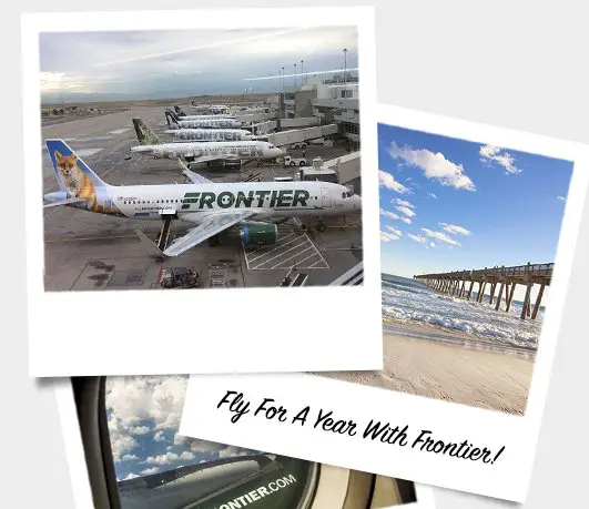 Frontiers Free Flights for a Year Sweepstakes