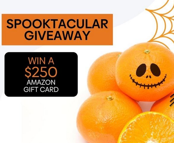 Fruits From Chile Spooktacular Treat Yourself Giveaway - Win a $250 Amazon Gift Card