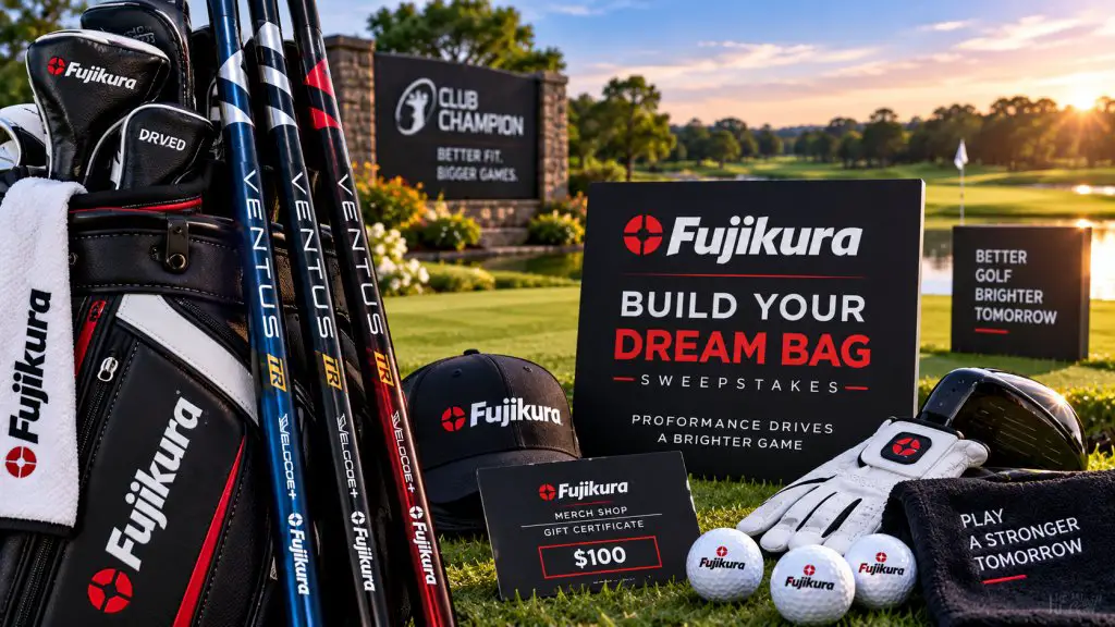 Fujikura Build Your Dream Bag Sweepstakes – Win A Custom Golf Shaft Package