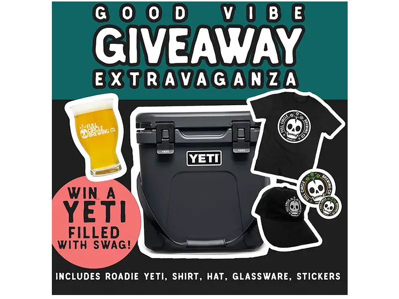 Full Circle Brewing Good Vibe Giveaway Extravaganza - Win A Cooler, T-Shirt And More