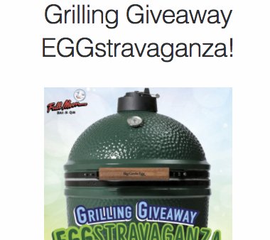 Full Moon Bar-B-Que Grilling Giveaway Extravaganza Sweepstakes