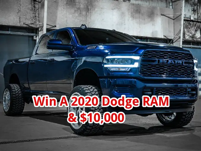 Full Send Diesel FSD8 Sweepstakes - Win A 2020 Dodge RAM & $10,000