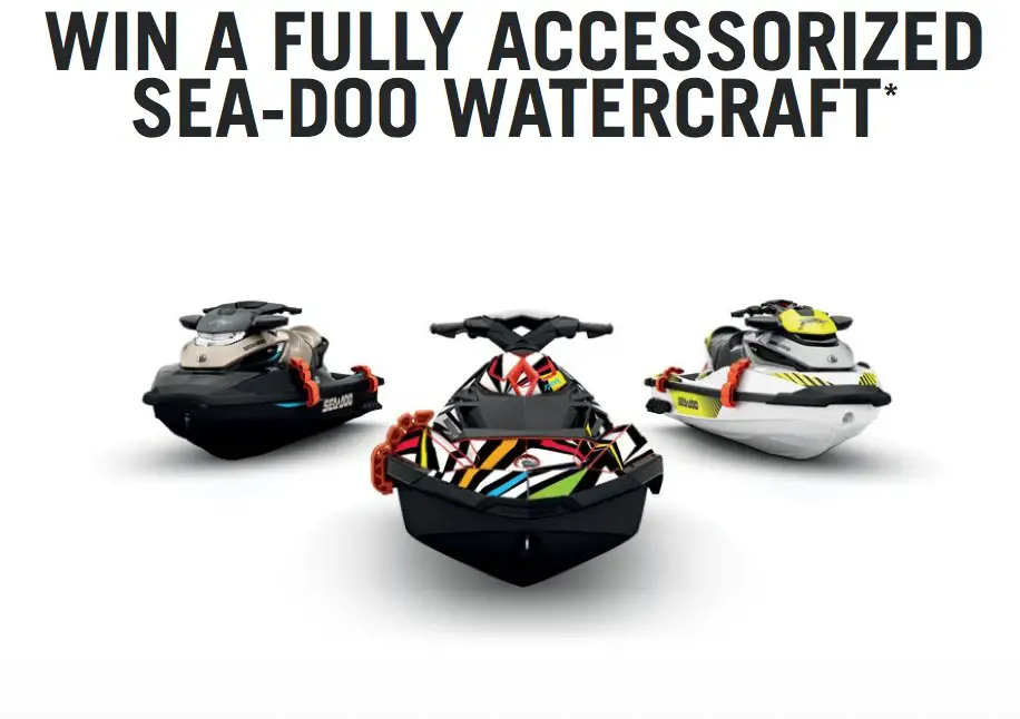 WIN A FULLY ACCESSORIZED SEA-DOO WATERCRAFT!