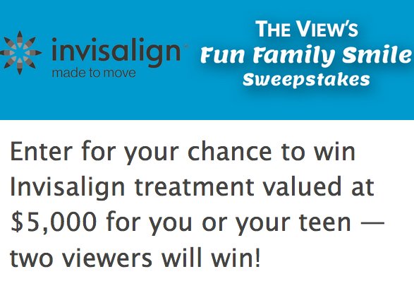 Fun Family Smile Sweepstakes