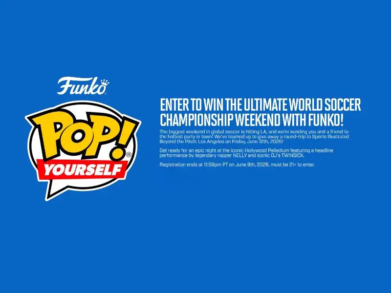 Funko X SI Beyond The Pitch LA Sweepstakes - Win A Trip For Two To Los Angeles