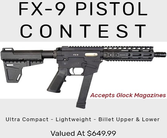 FX-9 Pistol Giveaway