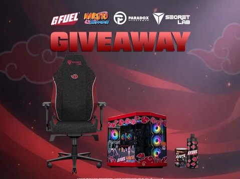 G Fuel Akatsuki PC Giveaway -  Win a Custom Akatsuki-inspired Gaming PC & More
