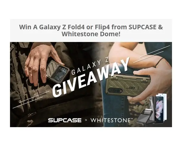 Galaxy Z Giveaway - Win a Samsung Flip or Folding Phone with Hard Case Accessories