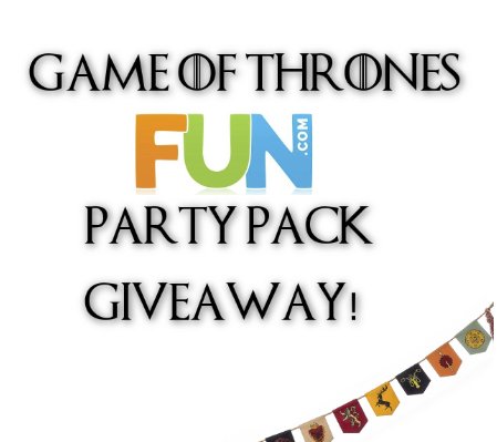 Game of Thrones Fun.com Party Pack Giveaway