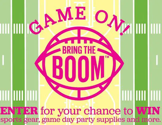 Game On! Bring the Boom Sweepstakes