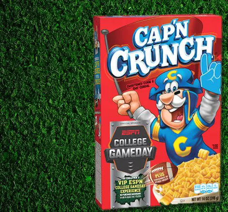 Gameday with Cap’n Crunch Sweepstakes