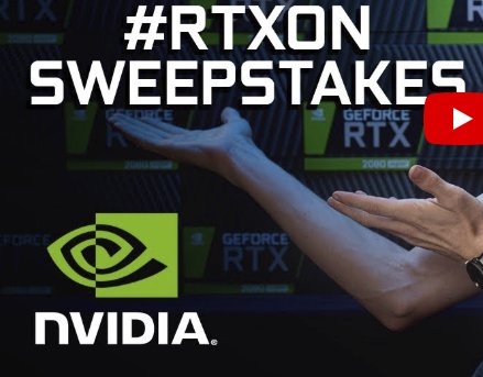 Gamescom #RTXOn Sweepstakes