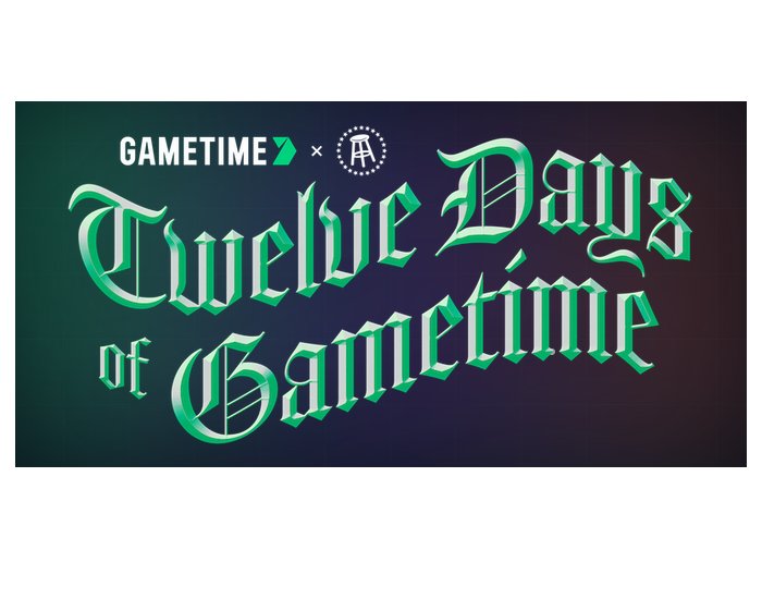 Gametime 12 Days Of Gametime Sweepstakes - Win $250 Gametime Credits