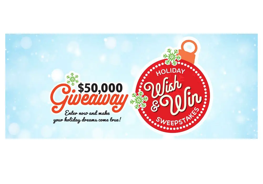 Gannett Holiday Wish And Win Sweepstakes - Win Up To $25,000