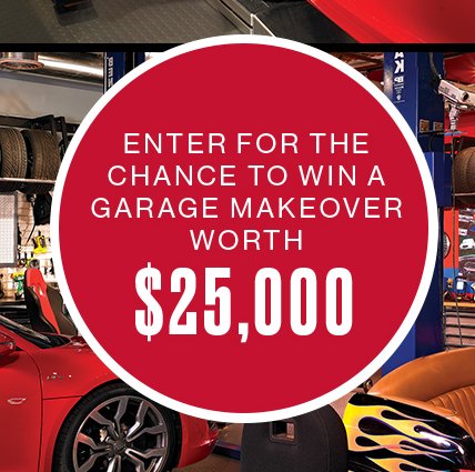 Garage Makeover Sweepstakes