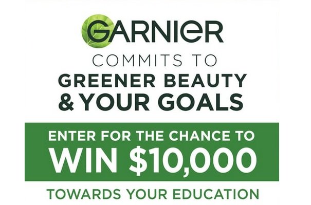 Garnier Unbottle Your Goals - Win $10,000 or Garnier Products