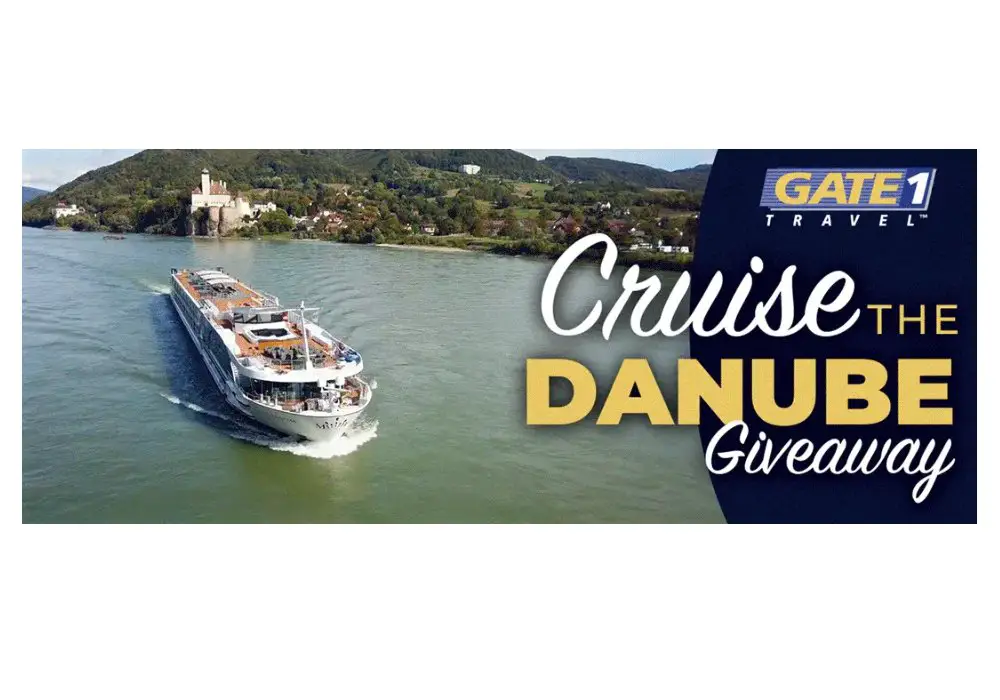Gate 1 Travel Danube Cruise Giveaway 2026 - Win A Danube Cruise For Two