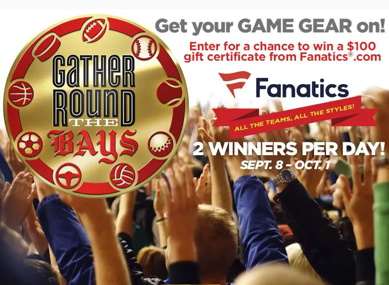 Gather Round The Bays Sweepstakes