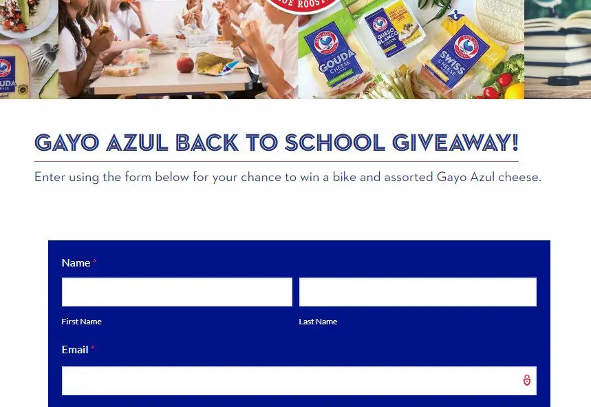 Gayo Azul Back To School Giveaway - Win A Bike + Some Cheese