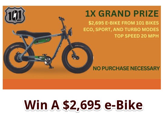 Gear Hugger Clean Bike Giveaway – Win A $2,695 e-Bike + Clean Bike Kits For 4 Winners