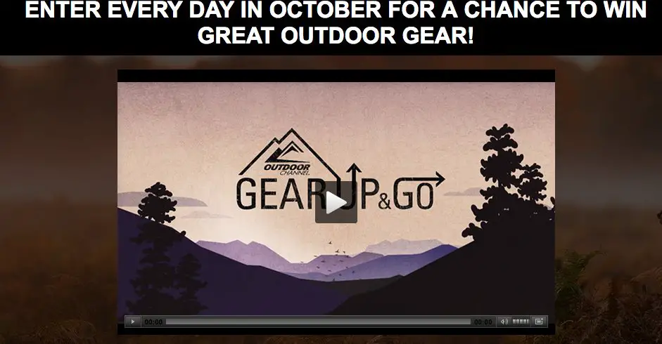Gear Up And Go Sweepstakes