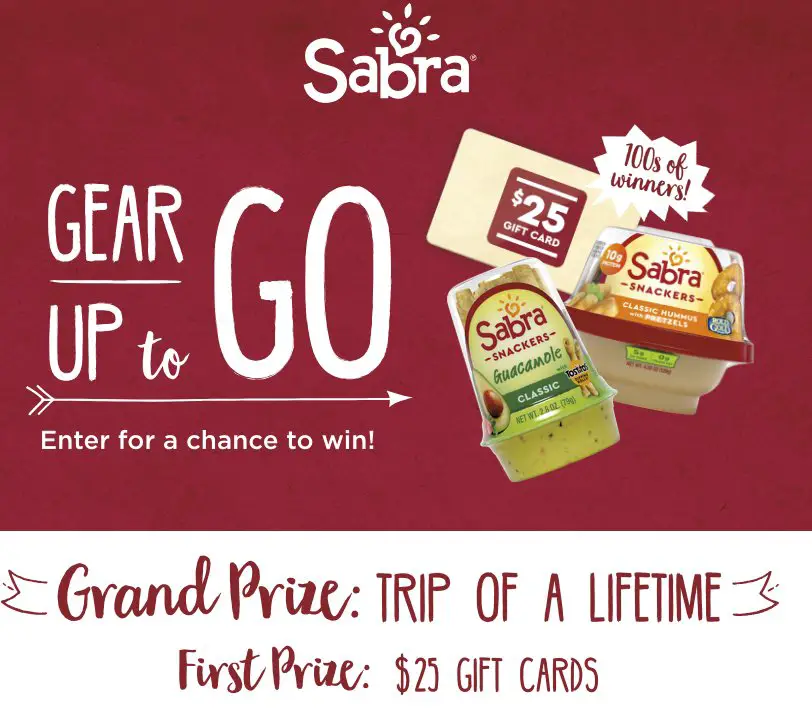 Gear Up To Go Sweepstakes