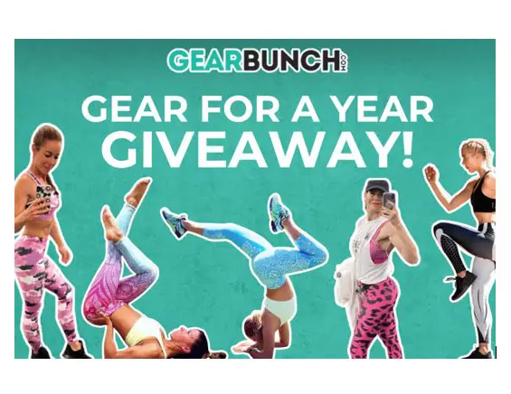 GearBunch Gear For A Year Giveaway - Win Free GearBunch Fitness Gear for a Year