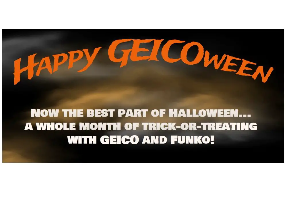 GEICO Funko Pop Giveaway - Win A GEICO Gecko Figurine In The GEICOween Funko Sweepstakes