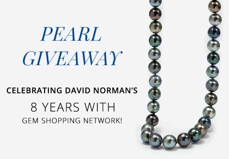 Gem Shopping Network Pearl Necklace Giveaway - Win A $2,995 Pearl Necklace