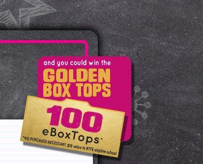 General Mills Box Tops For Education!