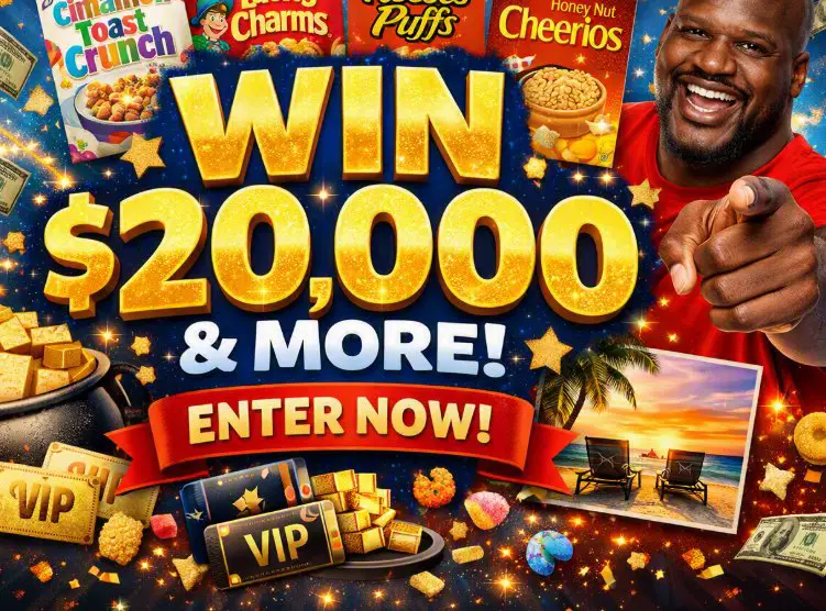 General Mills Cereal’s #1 Biggest Fan Contest - Win $20,000 Cash & More
