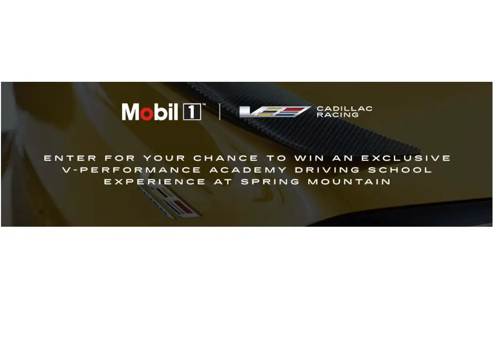 General Motors Cadillac V-Performance Academy Sweepstakes - Win A Trip For 2 To Las Vegas & More
