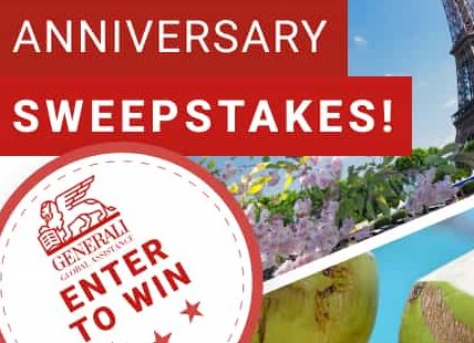 Generali Anniversary Sweepstakes - Win A Trip For 2 To Honolulu Or Paris