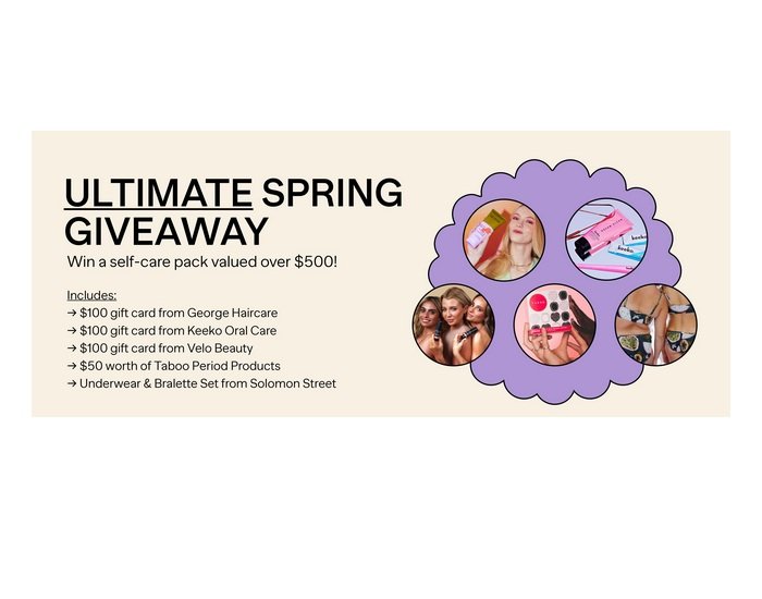 George Haircare Ultimate Spring Giveaway - Win Gift Cards and Self Care Products